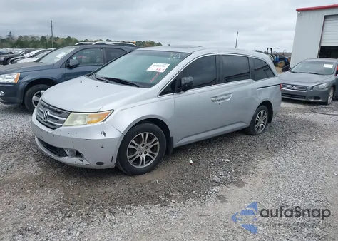 2011 Honda Odyssey Ex-L from USA, damaged, VIN 5FNRL5H61BB041097